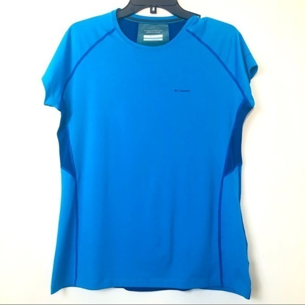 Columbia Cobalt/Blue Omni-Freeze Advance Cooling T-Shirt- Size Large